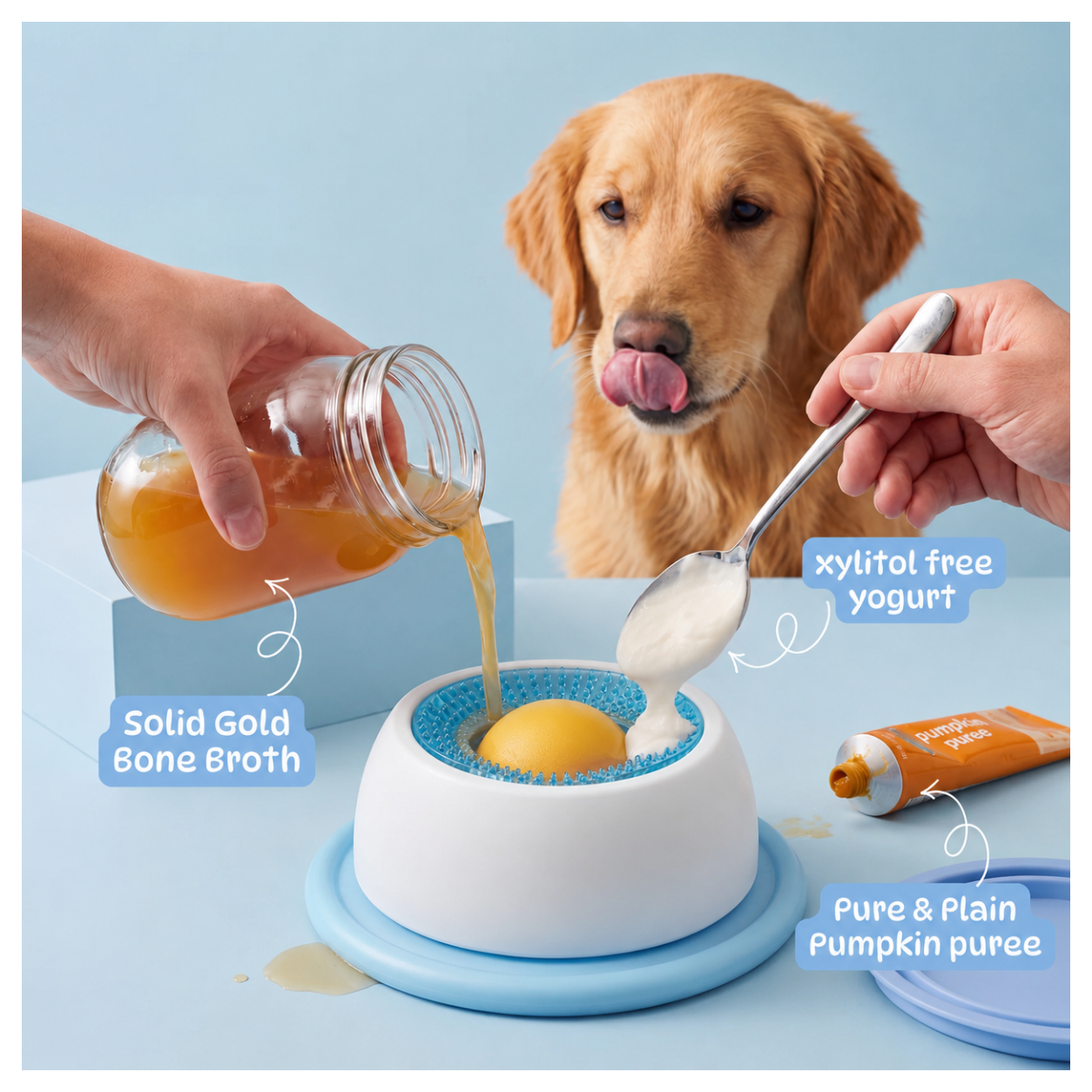 Interactive Slow Feeder Lick Toy for Dogs