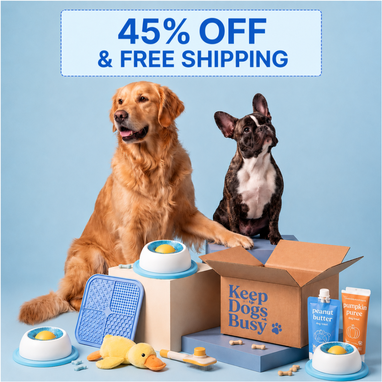 Interactive Slow Feeder Lick Toy for Dogs